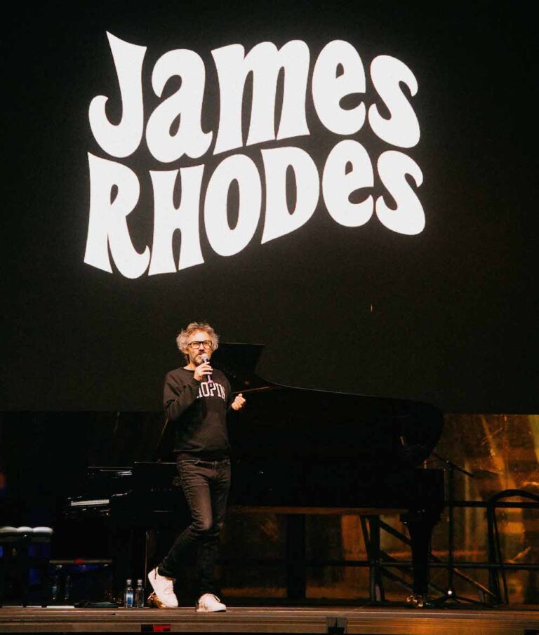 James Rhodes pechou cunha velada máxica as Noites do Porto