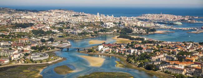 A área da Coruña, a máis rica de Galicia