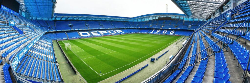 Estadio Municipal de Riazor. RC DEPORTIVO - Arquivo