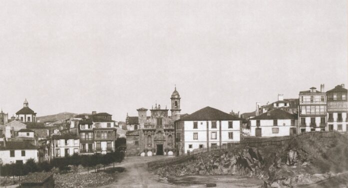 Campo del Derribo y San Jorge 1880. Valentín Mendía copia