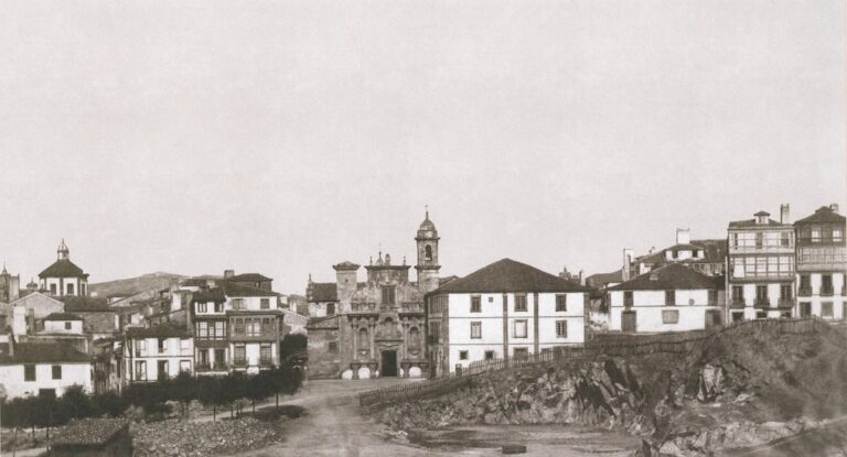 Campo del Derribo y San Jorge 1880. Valentín Mendía copia