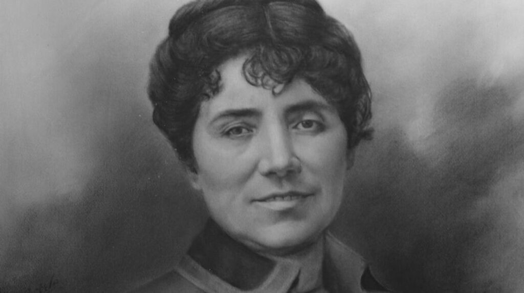 A escritora Rosalía de Castro