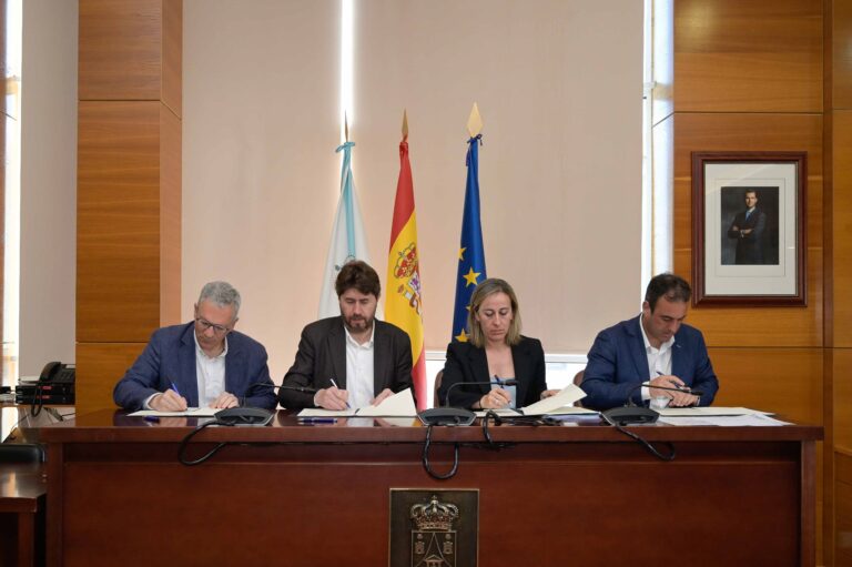 Asinado un convenio entre a Xunta e o Concello de Arteixo para aumentar as frecuencias e o ámbito territorial de liñas de bus