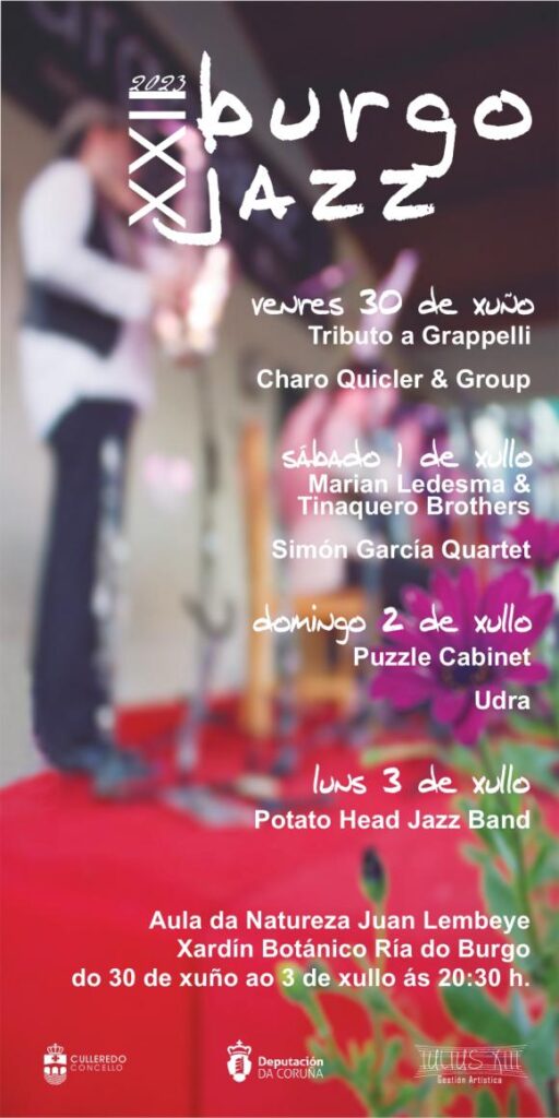 Cartel festival BurgoJazz 2023