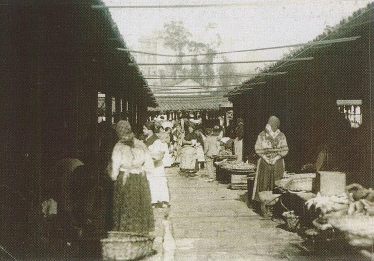 Mercado do peixe, José Sellier, 1900