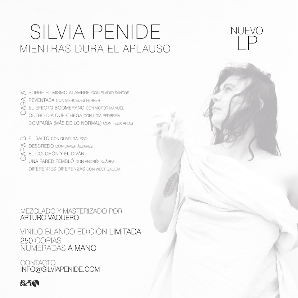 Mientras dura el aplauso - LP SIlvia Penide