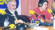 Manuel Maria e Xurxo Souto na Tropa da Tralla de Radio Coruna