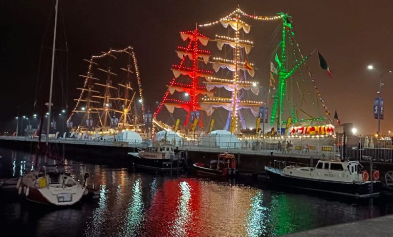 A regata da Tall Ships Races reúne 800 persoas dentro das tripulacións que chegan á cidade da Coruña