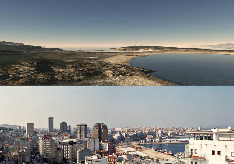 Imaxinas como sería A Coruña hai 350.000 anos? Ou no século I antes de Cristo?