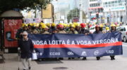 BOmbeiros de Galicia manifestandose na Coruna 2