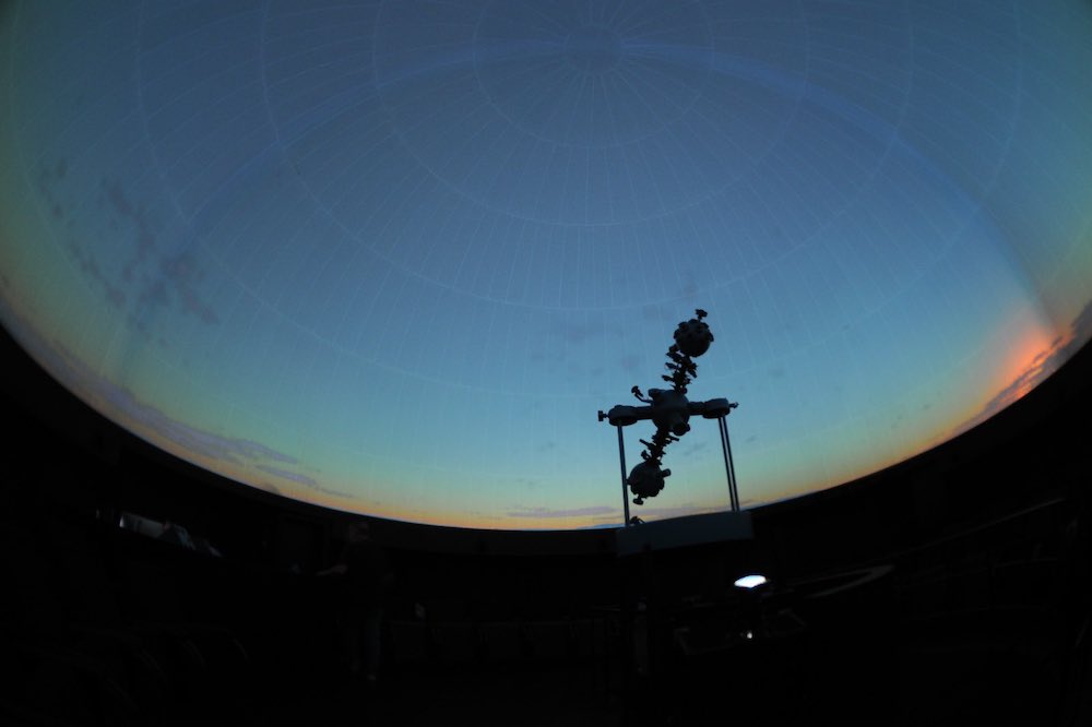 Novo modelo do planetario