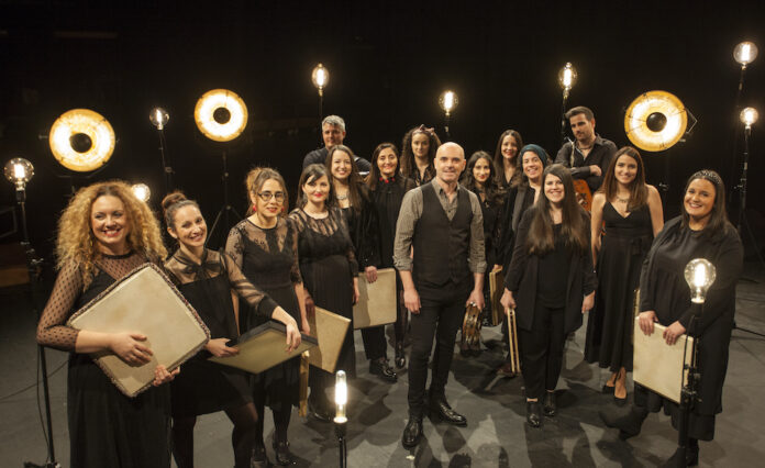 Xabier DIAZ e as Adufeiras de Salitre en Suiza