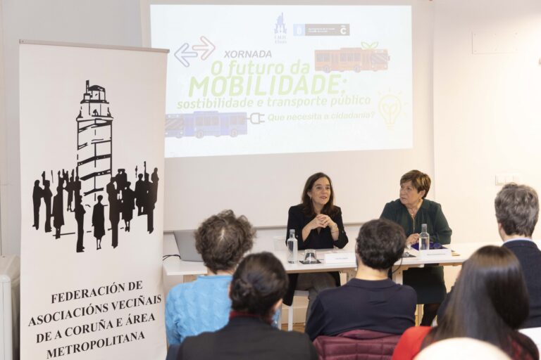 Inés Rey fixa como eixo do seu goberno a mobilidade e apela a impulsar a conectividade entre barrios