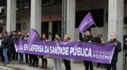 Podemos Galicia nun acto pola sanidade publica