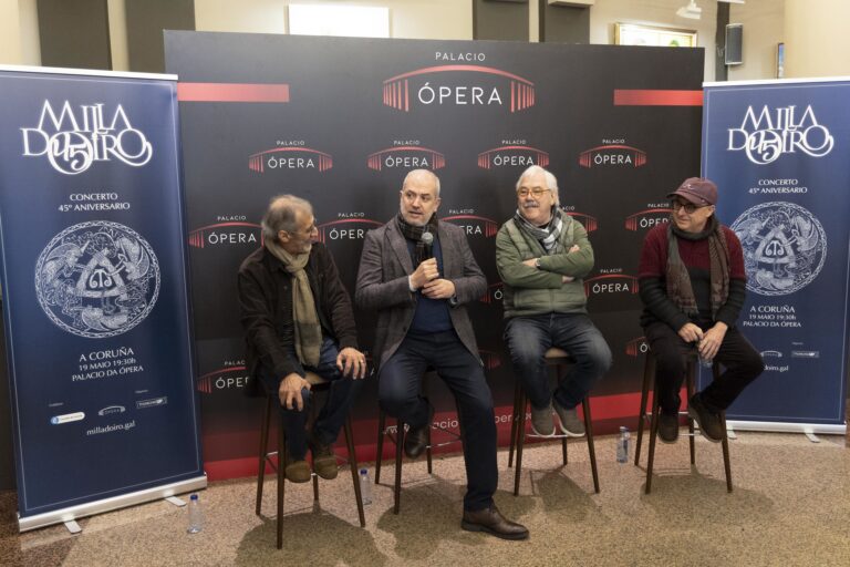 O grupo Milladoiro celebrará os seus 45 anos de historia cun concerto na Coruña o 19 de maio