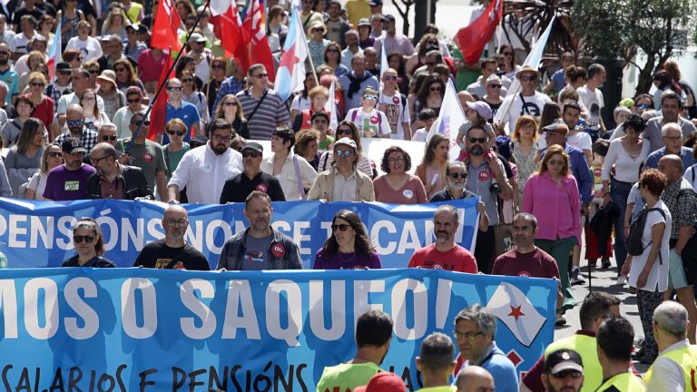 A Coruña acolle as mobilizacións centrais polo 1 de maio co foco na demanda de mellores salarios