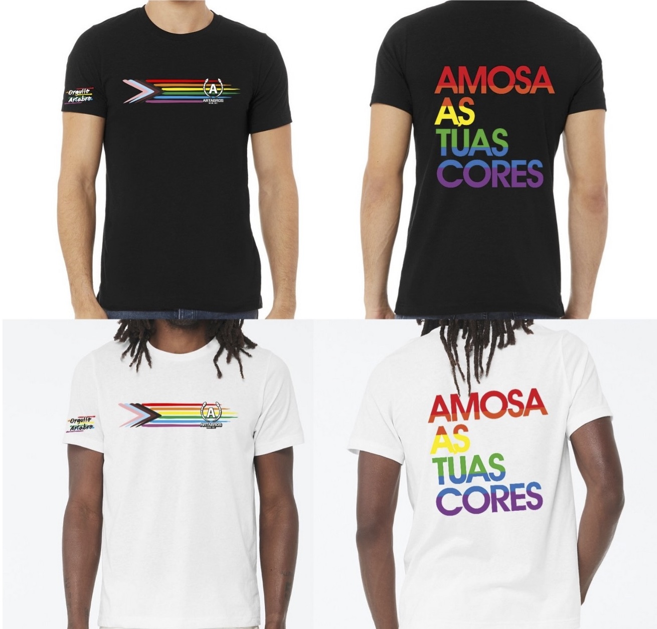 Camiseta que presentará Artabros polo mes do Orgullo / Artabros CrossFit