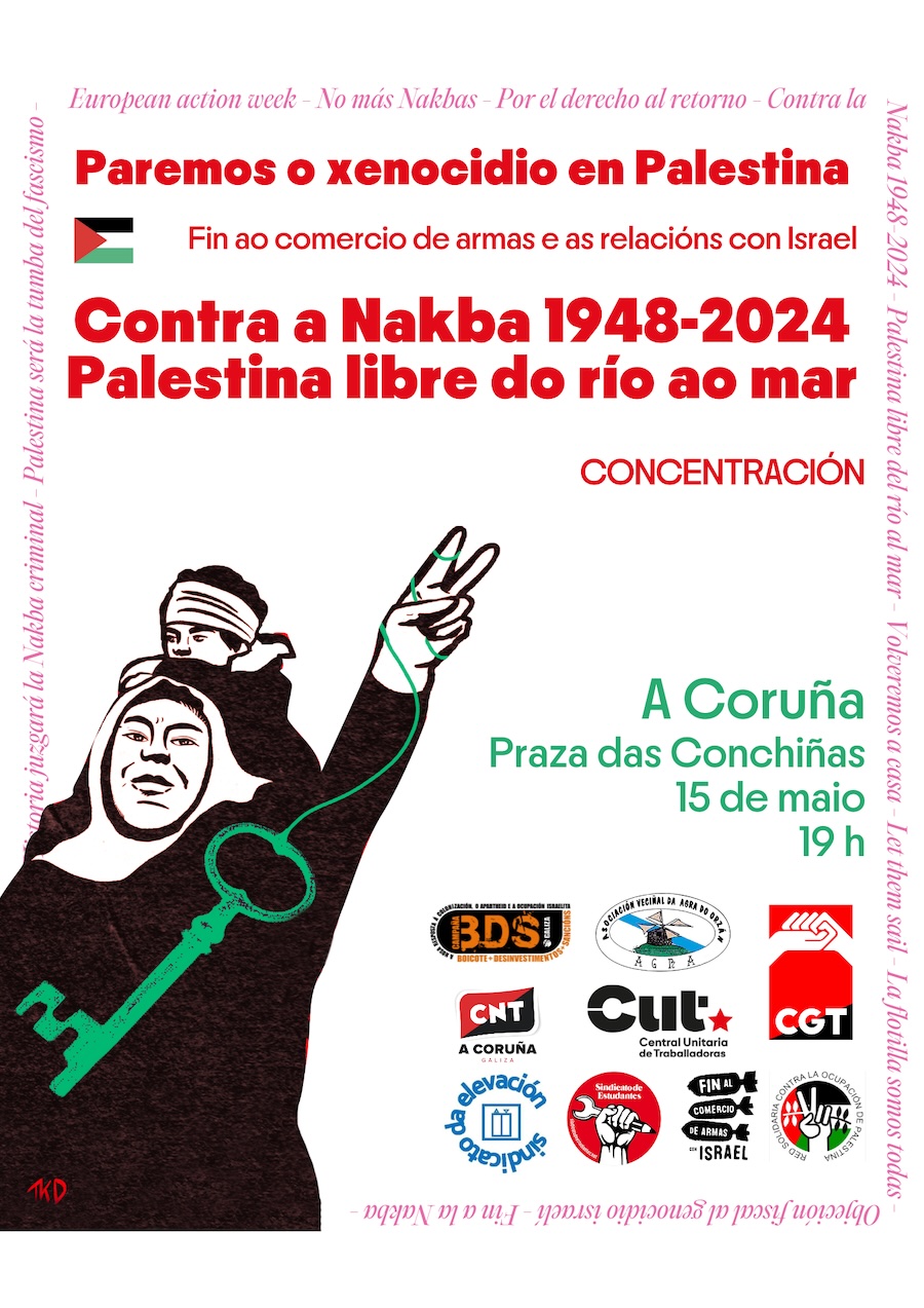Concentacion Palestina nas Conchinas
