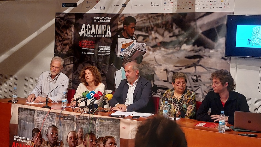 rolda de prensa acampa 2024