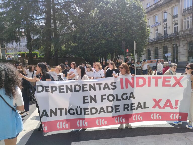 O conflicto laboral en Inditex chega ao Parlamento galego