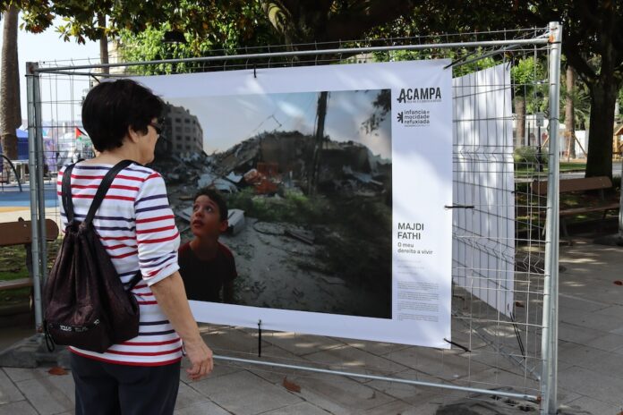 Exposicion da Rede Acampa de Majdi Fathi