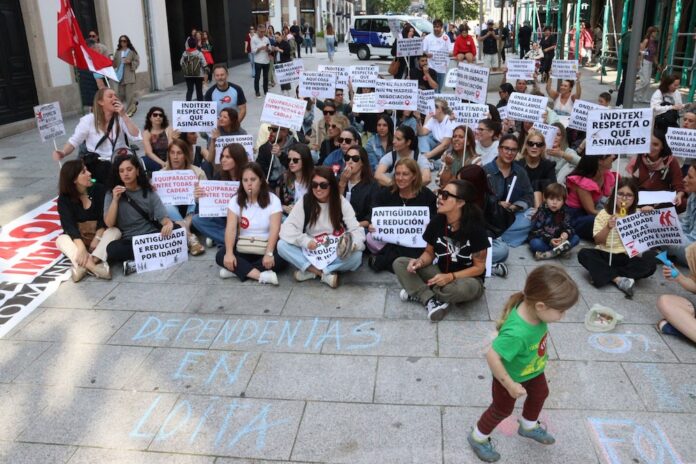 Folga traballadoras Inditex Coruna