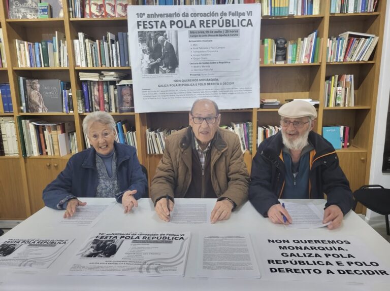 Rolda de prensa Galiza pola republica