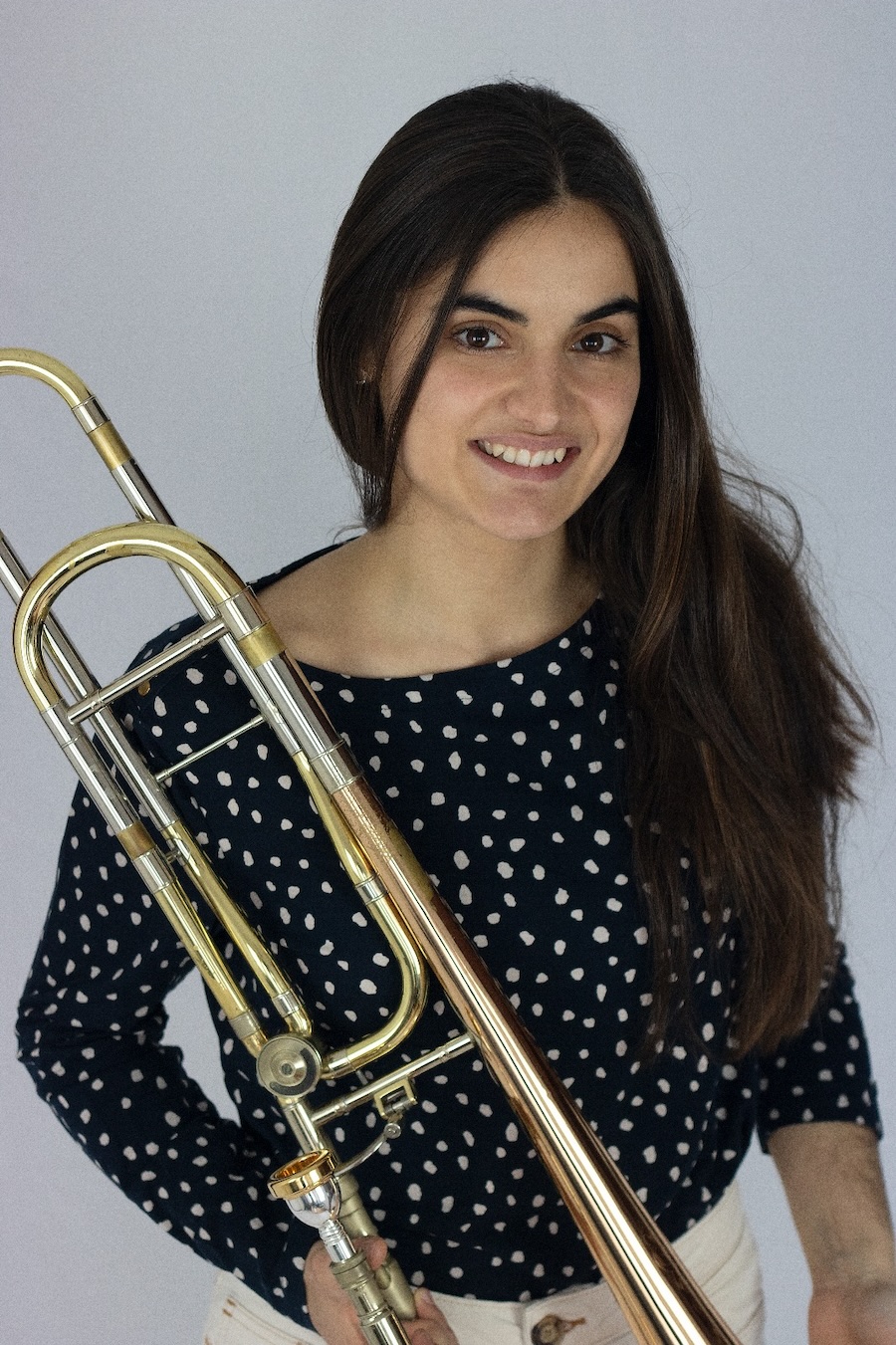 Amanda Pinos solista de trombon