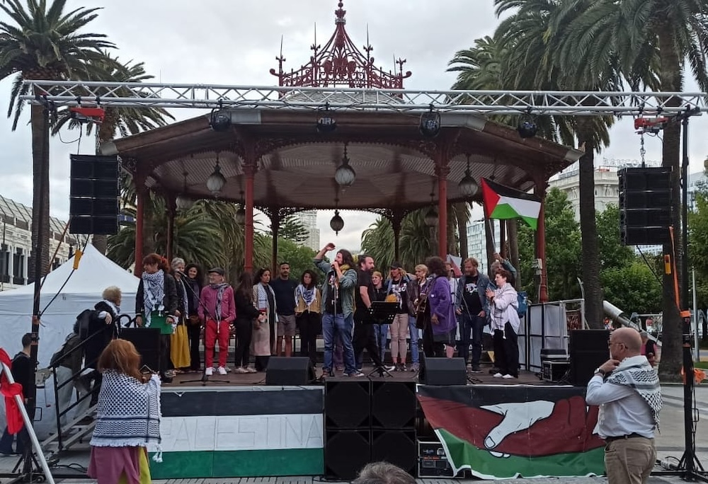 Despedida Flotilla da Liberdade nos Xardins