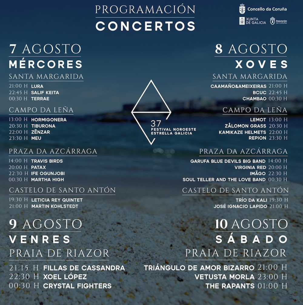 Programa Festival Noroeste Coruna 2024