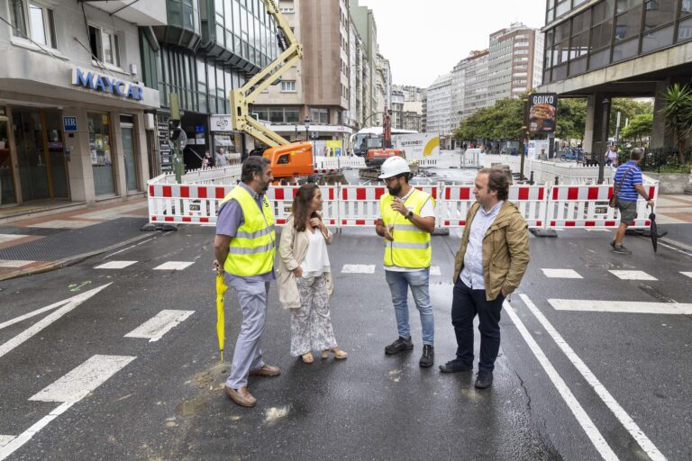 Comeza a segunda fase da reurbanización de San Andrés por parte do Concello da Coruña