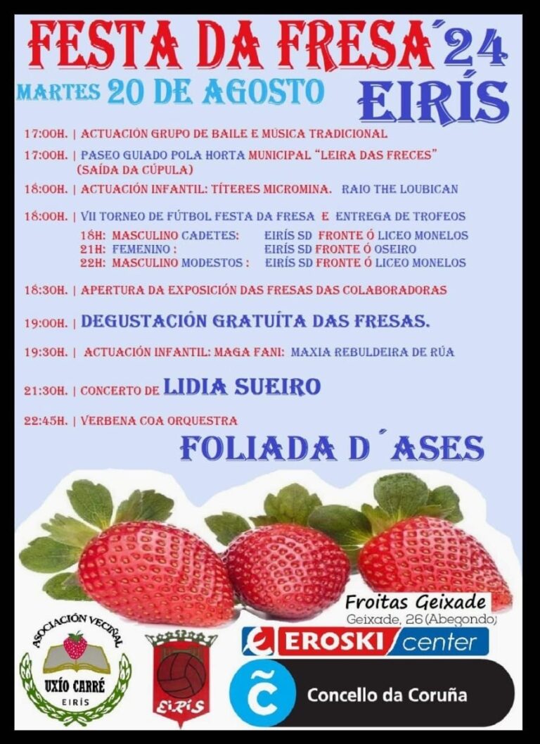 Festa da Fresa de Eiris 2024