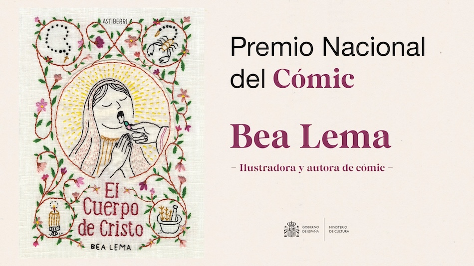 El Cuerpo de Cristo de Bea Lema Premio Nacional de Comic