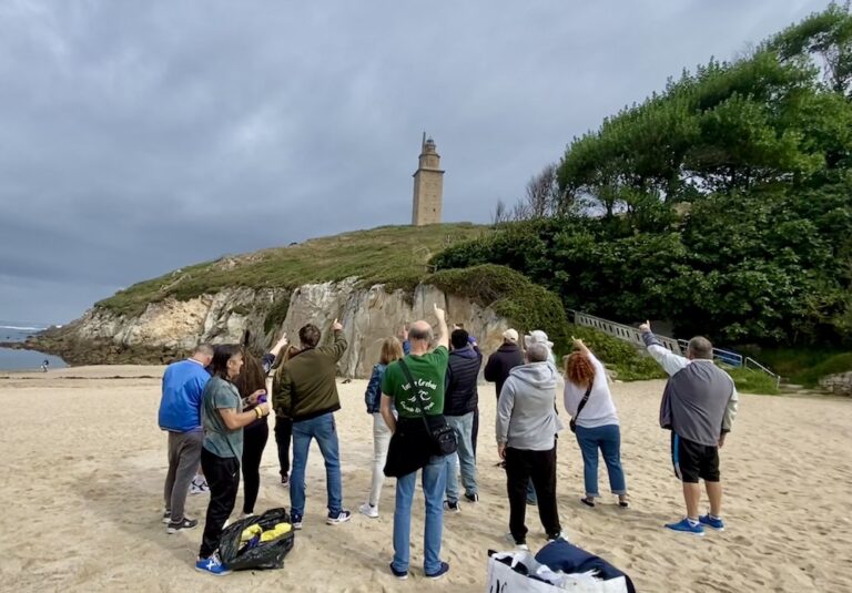 Proxecto Entre Crebas na torre de hercules