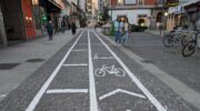 Carril Bici pola rua nova