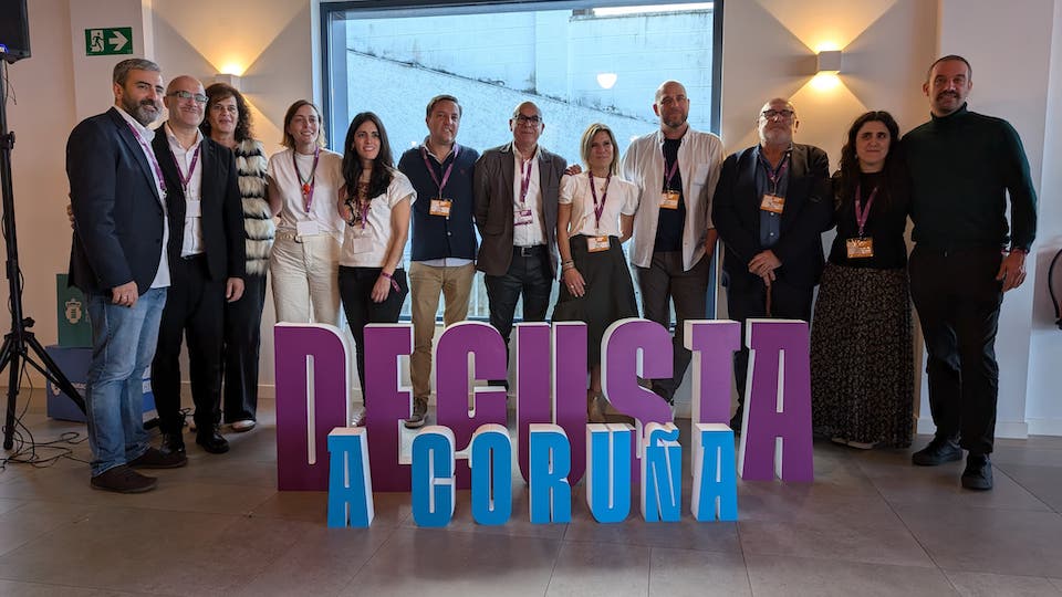 Equipo da Deputacion da Coruna da area de Turismo