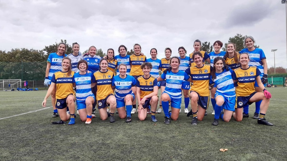 Fillas de Breogan no Panaeuropeo de Futbol Gaelico contra o Clermont