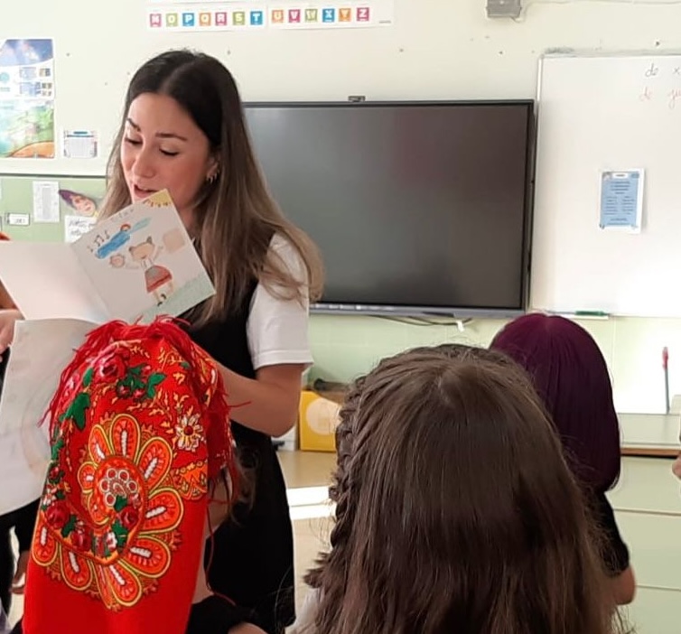 Carmen Pereira mestra do CEIP Torre de Hercules