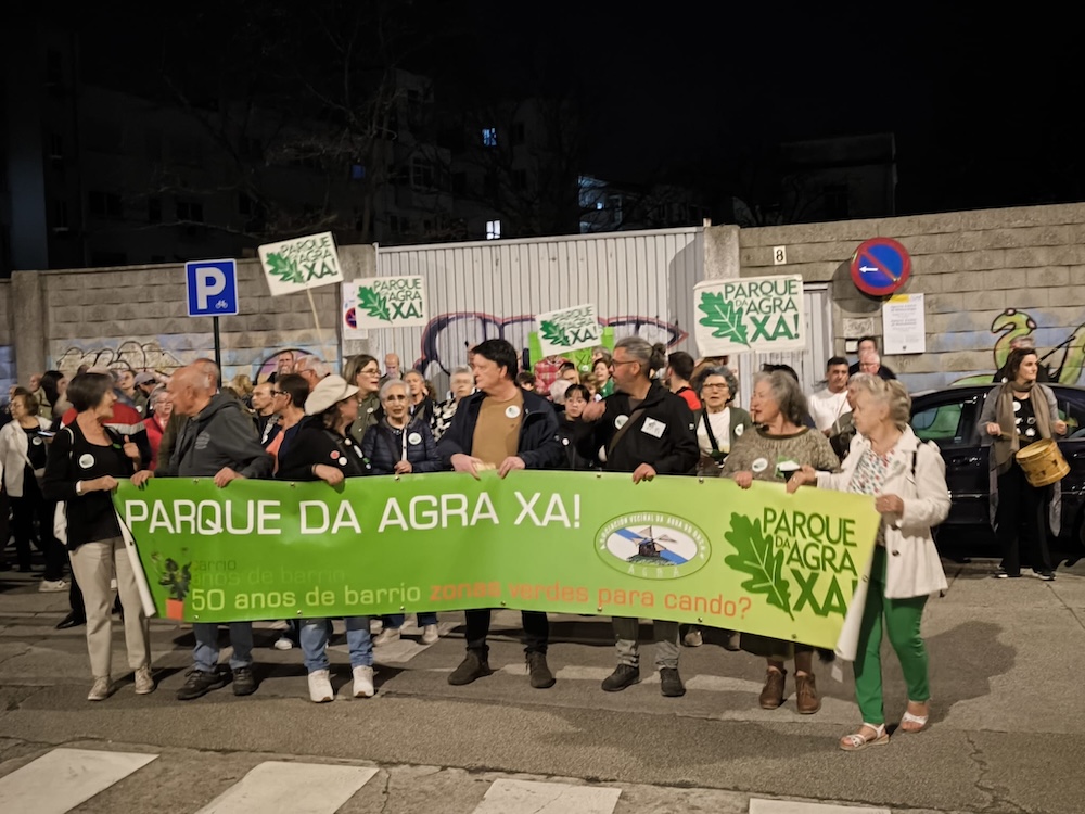 Manifestacion Parque da Agra Xa 1