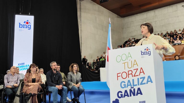 Ana Ponton no Congreso nacional do BNG