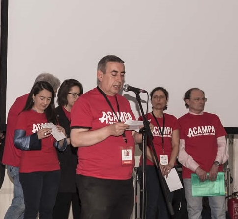 Carlos Reguera en el primer Encuentro Internacional Acampa (2017)