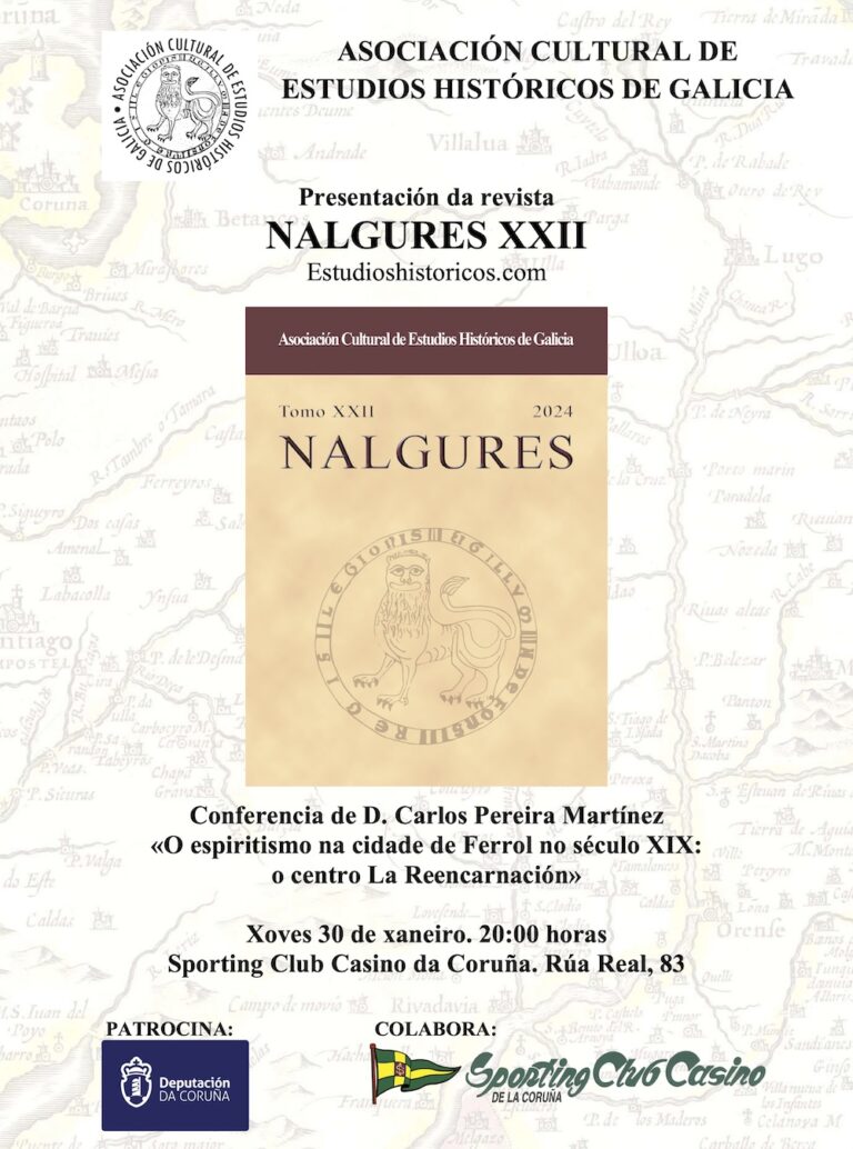 CARTEL NALGURES XXII revista presentacion Estudos Galegos