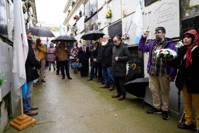 Acto en memoria de Moncho Valcarce