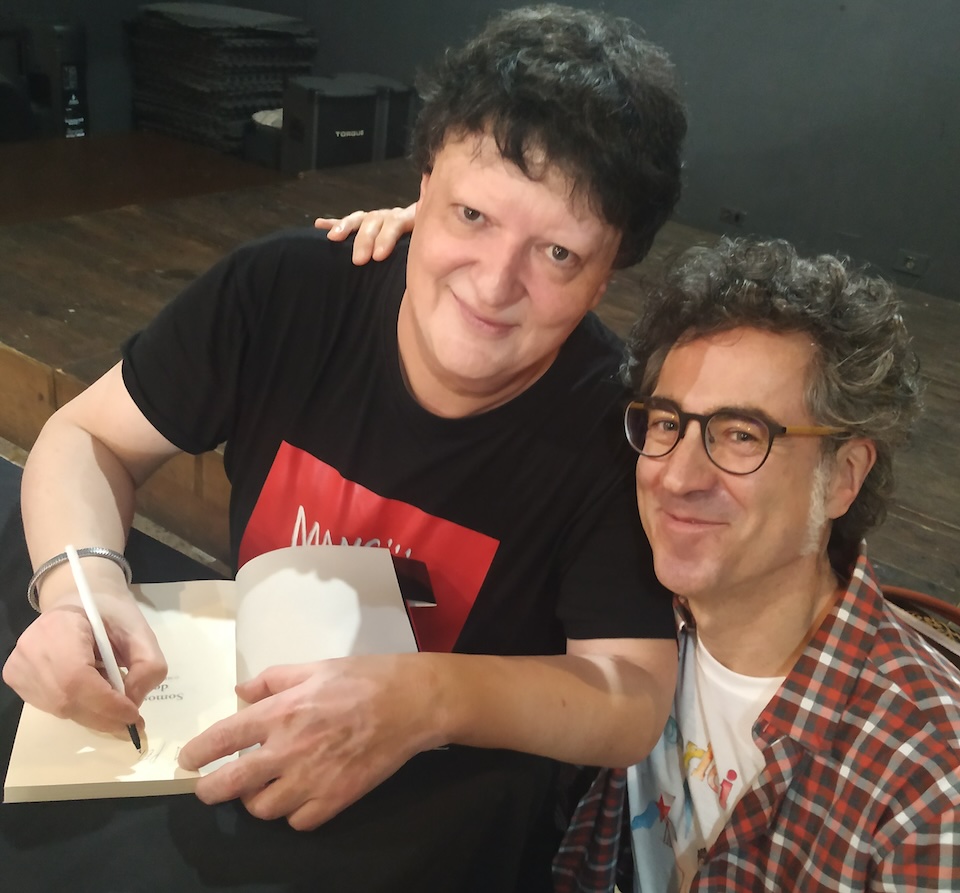 Pepe Cunha con Xurxo Souto