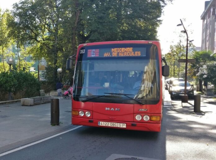 bus urbano coruna