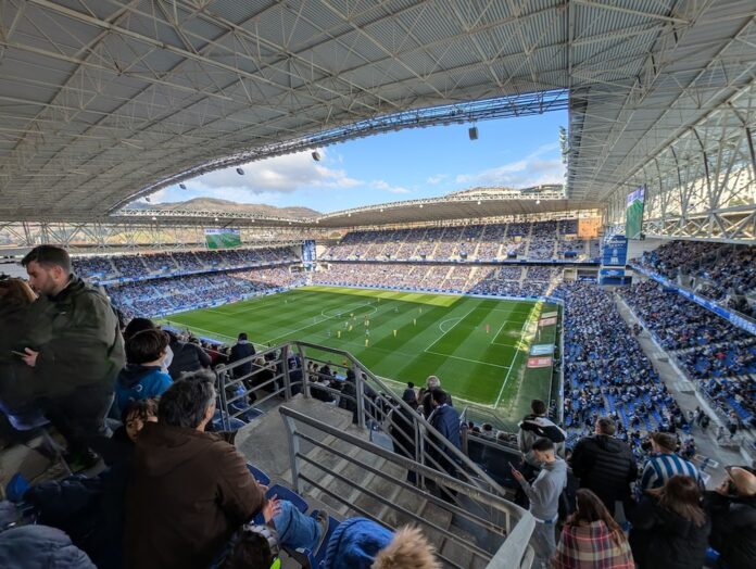 O Depor xogando no Carlos Tartiere