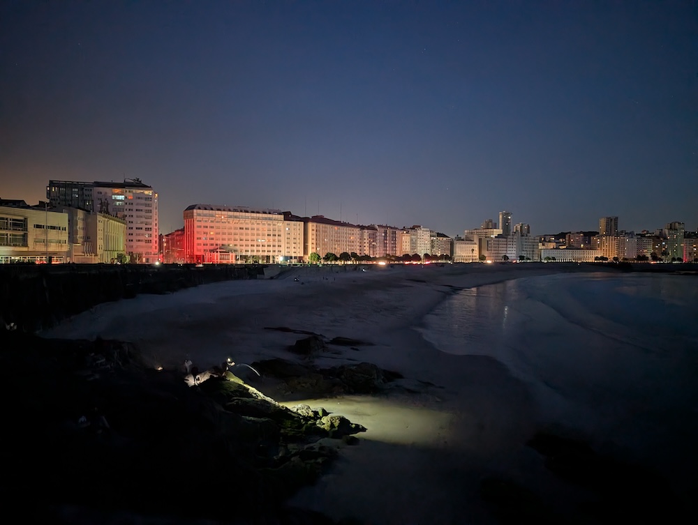Apagón Coruña