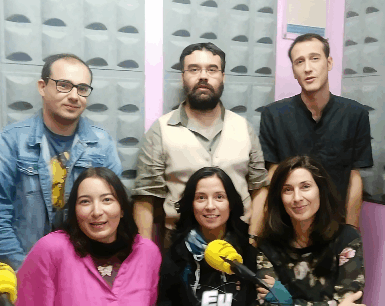Equipo do podcast Recendo de CUAC FM copia
