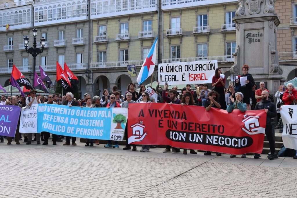 Manifestacion Vivenda Coruna