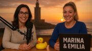 Marina e Emilia lanzan o pioneiro Noticias de A Coruña feito por IA en CUAC FM